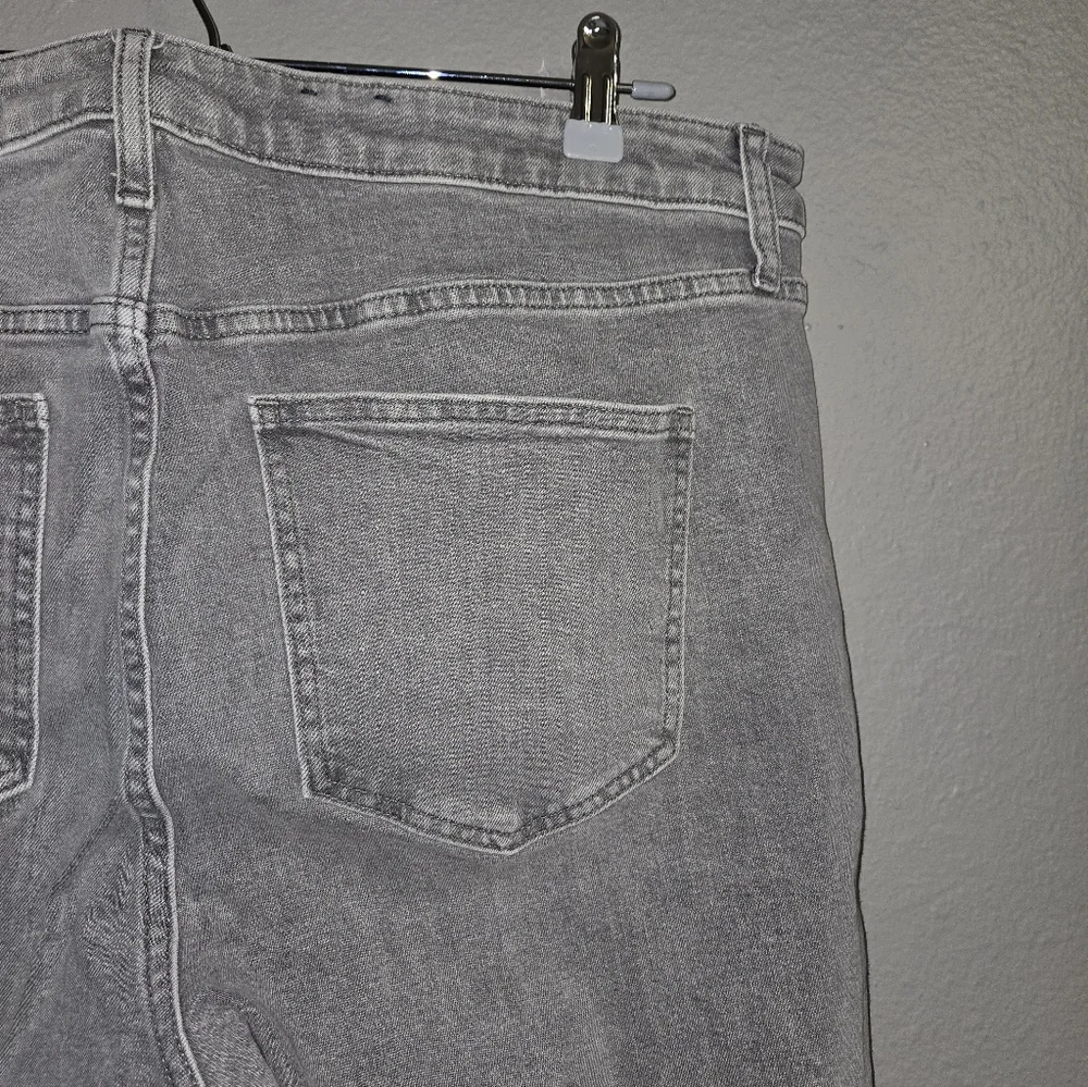 Gap Vintage Slim Sky High Grey Jeans Size 18